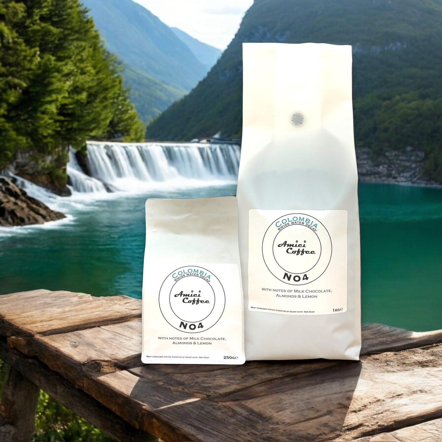 Amici Coffee Swiss Water Colombian Decaf